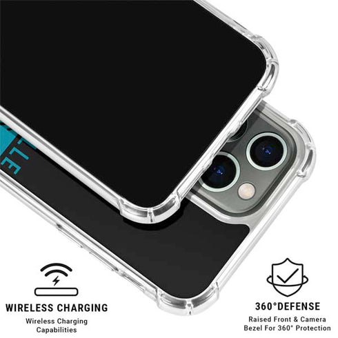 NFL Jacksonville Jaguars Black Performance Series iPhone 16 Pro Clear Case