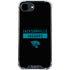 NFL Jacksonville Jaguars Black Performance Series iPhone 16e Clear Case