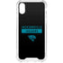 NFL Jacksonville Jaguars Black Performance Series iPhone XS Clear Case