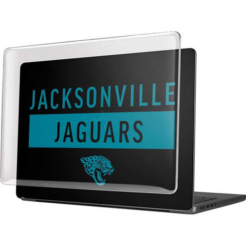 NFL Jacksonville Jaguars Black Performance Series MacBook Pro 14in (2021-24) Case plus Skin