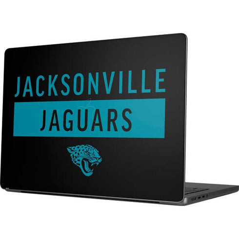 NFL Jacksonville Jaguars Black Performance Series Apple MacBook Pro 14-inch Skin