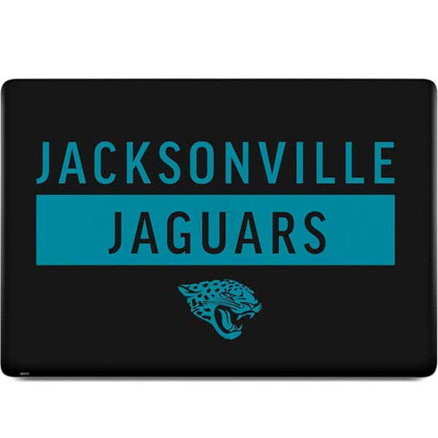 NFL Jacksonville Jaguars Black Performance Series MacBook Skins