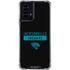 NFL Jacksonville Jaguars Black Performance Series Moto G Power 5G (2024) Clear Case