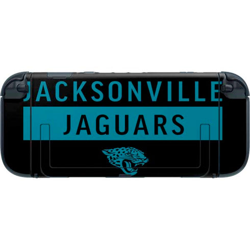 NFL Jacksonville Jaguars Black Performance Series Nintendo Switch 2 (2025) with Joy-Con Skin