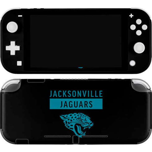 NFL Jacksonville Jaguars Black Performance Series Nintendo Skins
