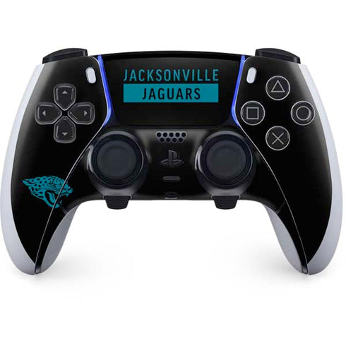 NFL Jacksonville Jaguars Black Performance Series PlayStation PS5 Skins