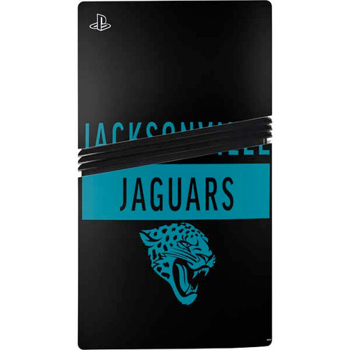 NFL Jacksonville Jaguars Black Performance Series PS5 Pro Bundle Skin