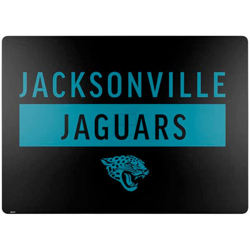 NFL Jacksonville Jaguars Black Performance Series Surface Laptop 7 13.8in Skin