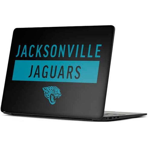 NFL Jacksonville Jaguars Black Performance Series Surface Laptop 7 15in Skin