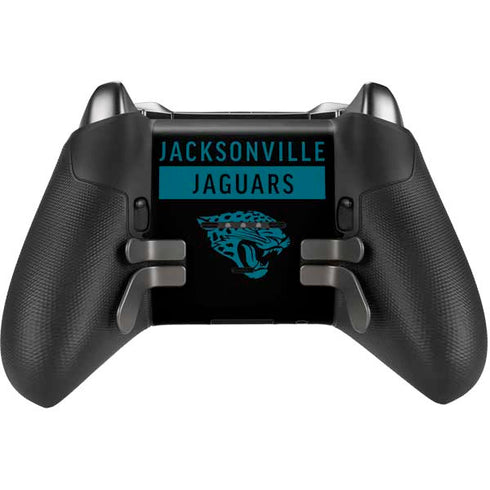 NFL Jacksonville Jaguars Black Performance Series Xbox Elite Wireless Controller Series 2 Skin