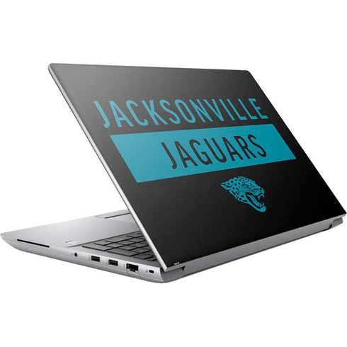 NFL Jacksonville Jaguars Black Performance Series HP ZBook Fury 16 G10 Skin