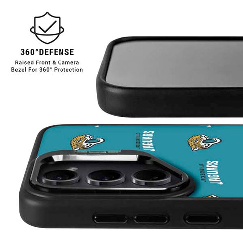 NFL Jacksonville Jaguars Blitz Series Galaxy S24 FE Kickstand Case