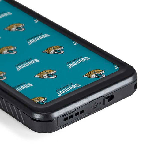 NFL Jacksonville Jaguars Blitz Series Galaxy S24 Waterproof Case