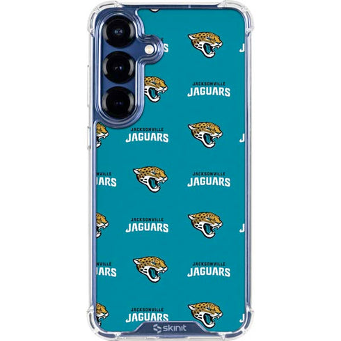 NFL Jacksonville Jaguars Blitz Series Galaxy S25 Clear Case