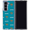NFL Jacksonville Jaguars Blitz Series Galaxy Z Fold5 5G Clear Case