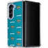 NFL Jacksonville Jaguars Blitz Series Galaxy Z Fold5 5G Clear Case