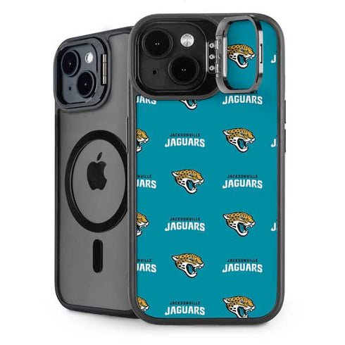 NFL Jacksonville Jaguars Blitz Series iPhone 14 Plus Kickstand Case