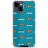 NFL Jacksonville Jaguars Blitz Series iPhone 15 Clear Case