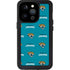 NFL Jacksonville Jaguars Blitz Series iPhone 15 Pro Waterproof Case