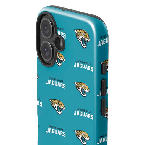 NFL Jacksonville Jaguars Blitz Series iPhone 16 Plus Impact Case