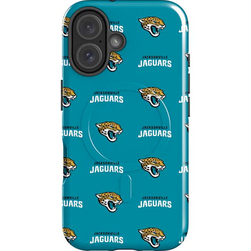 NFL Jacksonville Jaguars Blitz Series iPhone 16 Plus Magsafe Impact Case