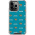 NFL Jacksonville Jaguars Blitz Series iPhone 16 Pro Clear Case