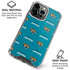 NFL Jacksonville Jaguars Blitz Series iPhone 16 Pro Clear Case