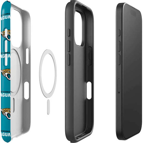 NFL Jacksonville Jaguars Blitz Series iPhone 16 Pro Max Magsafe Impact Case