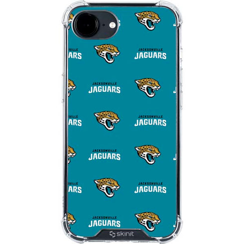 NFL Jacksonville Jaguars Blitz Series iPhone 16e Clear Case