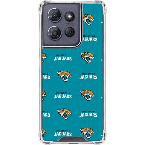 NFL Jacksonville Jaguars Blitz Series Moto G Power 5G (2025) Clear Case