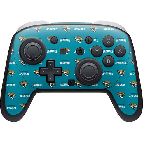 NFL Jacksonville Jaguars Blitz Series Nintendo Switch 2 (2025) Pro Controller Skin