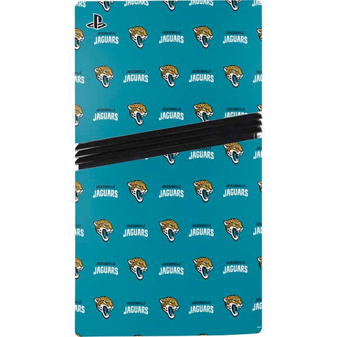 NFL Jacksonville Jaguars Blitz Series PS5 Pro Disk Console Skin