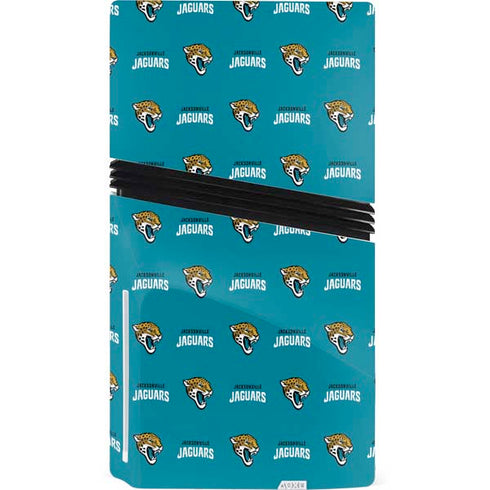 NFL Jacksonville Jaguars Blitz Series PS5 Pro Disk Console Skin