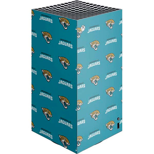 NFL Jacksonville Jaguars Blitz Series XBox Series X Digital Edition Console Skin