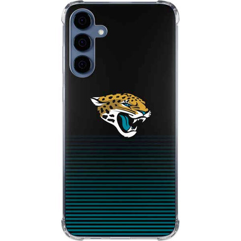 NFL Jacksonville Jaguars Breakaway Galaxy A55 5G Clear Case