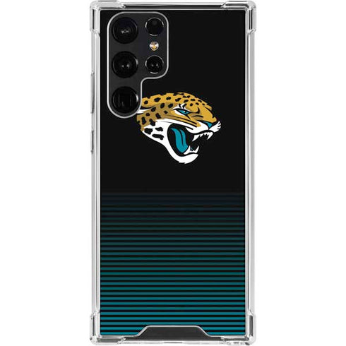 NFL Jacksonville Jaguars Breakaway Galaxy S23 Ultra Clear Case