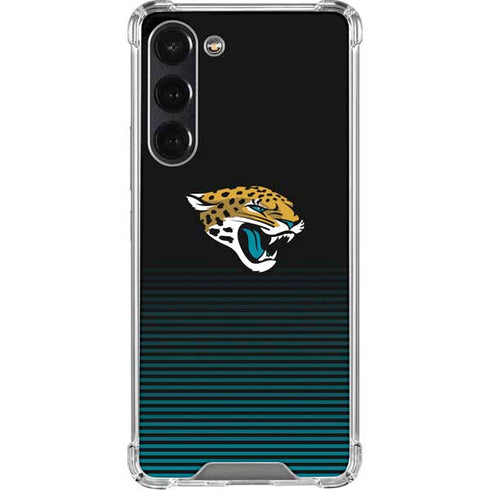 NFL Jacksonville Jaguars Breakaway Galaxy S24 FE Clear Case