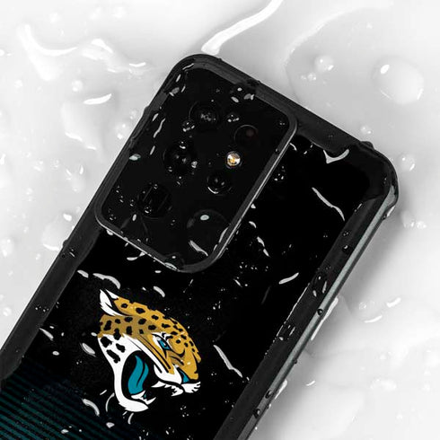 NFL Jacksonville Jaguars Breakaway Galaxy S24 Ultra Waterproof Case