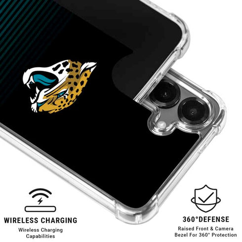 NFL Jacksonville Jaguars Breakaway Galaxy S26 Plus Clear Case