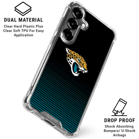 NFL Jacksonville Jaguars Breakaway Galaxy S26 Plus Clear Case