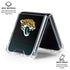NFL Jacksonville Jaguars Breakaway Galaxy Z Flip6 Clear Case