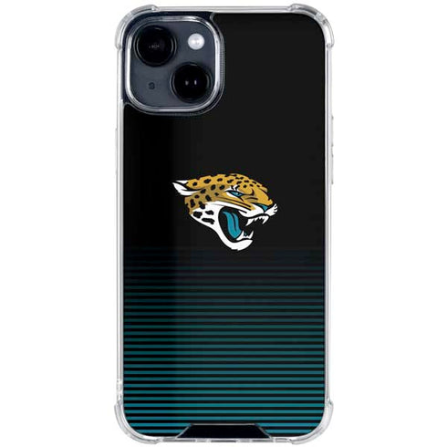 NFL Jacksonville Jaguars Breakaway iPhone 15 Clear Case