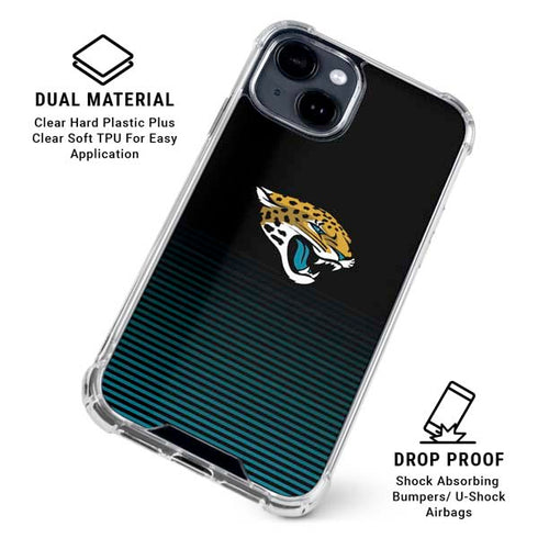 NFL Jacksonville Jaguars Breakaway iPhone 15 Clear Case