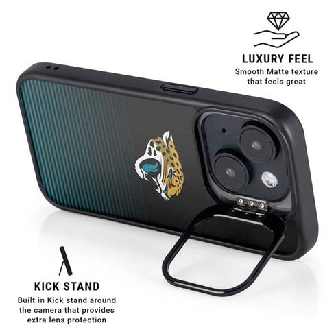 NFL Jacksonville Jaguars Breakaway iPhone 15 Plus Kickstand Case