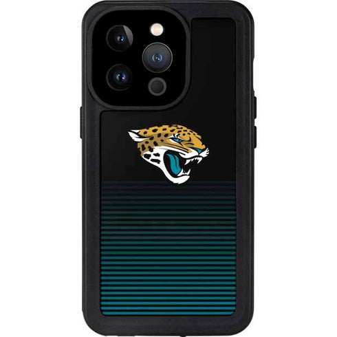 NFL Jacksonville Jaguars Breakaway iPhone 15 Pro Waterproof Case