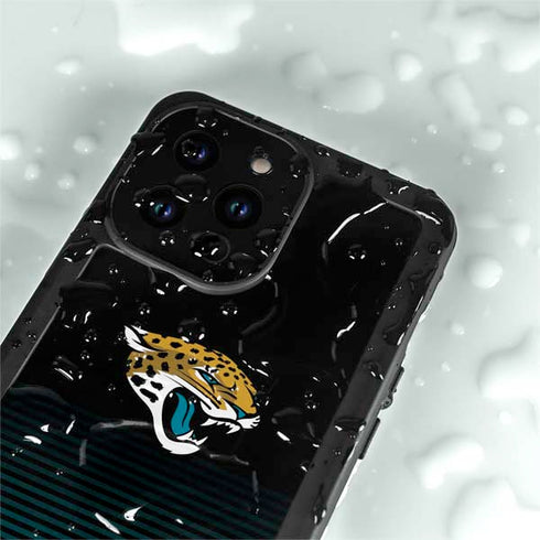 NFL Jacksonville Jaguars Breakaway iPhone 15 Pro Waterproof Case