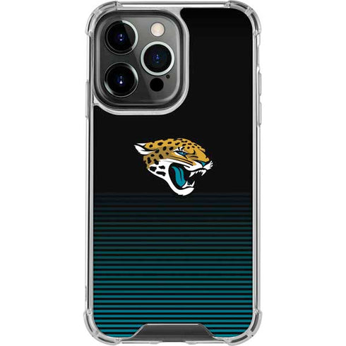 NFL Jacksonville Jaguars Breakaway iPhone 16 Pro Max Clear Case