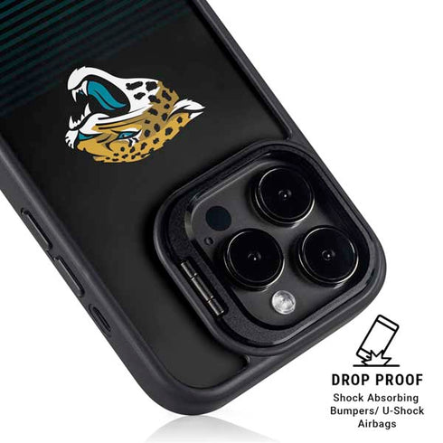 NFL Jacksonville Jaguars Breakaway iPhone 16 Pro Max Kickstand Case