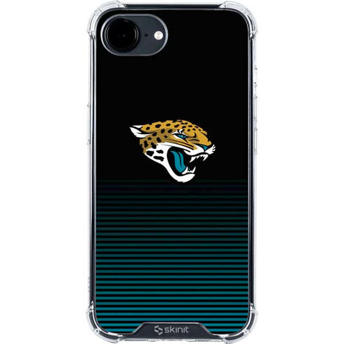 NFL Jacksonville Jaguars Breakaway iPhone 16e Clear Case