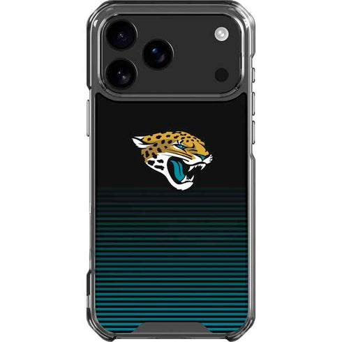 NFL Jacksonville Jaguars Breakaway iPhone 18 Pro Max Clear Case